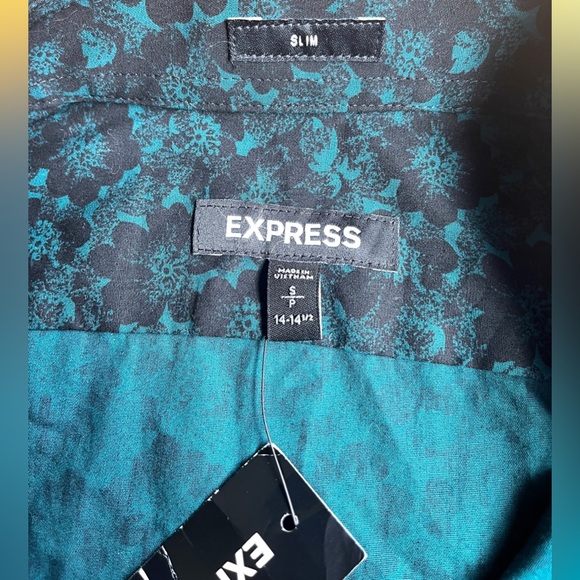 Express men slim dress shirt - Picture 3 of 5